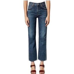 Citizens of Humanity × Wilfred Liv Straight Crop Denim Jeans - Size 29